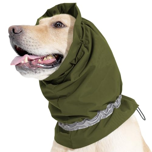 MiOYOOW Hunde Ohrenschützer, Hund Snood, Lärmschutz Hunde Kopfbedeckung mit Reflektierenden Streifen, Hunde Gehörschutz Warm für den Winter Angstlinderung MiOYOOW Hunde Ohrenschützer, Hund Snood, Lärmschutz Hunde Kopfbedeckung mit Reflektierenden Streifen, Hunde Gehörschutz Warm für den Winter Angstlinderung von MiOYOOW