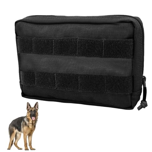 MiOYOOW Hundegeschirr Tasche, 1000D Nylon Hundeweste Molle-Tasche, Leichter Haustier Sattelrucksack für Hunde, Welpen, Spaziertraining, Wandern MiOYOOW Hundegeschirr Tasche, 1000D Nylon Hundeweste Molle-Tasche, Leichter Haustier Sattelrucksack für Hunde, Welpen, Spaziertraining, Wandern von MiOYOOW