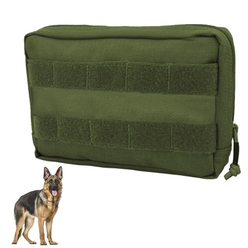 MiOYOOW Hundegeschirr Tasche, 1000D Nylon Hundeweste Molle-Tasche, Leichter Haustier Sattelrucksack für Hunde, Welpen, Spaziertraining, Wandern MiOYOOW Hundegeschirr Tasche, 1000D Nylon Hundeweste Molle-Tasche, Leichter Haustier Sattelrucksack für Hunde, Welpen, Spaziertraining, Wandern von MiOYOOW