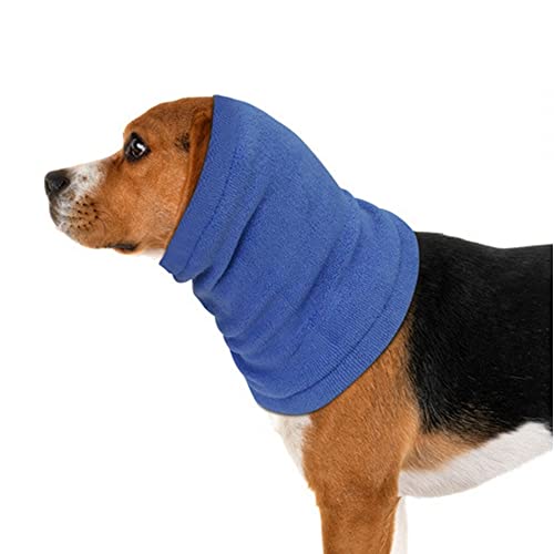 MiOYOOW Hundeschal Atmungsaktive Ohrenschützer für Hunde Warmer beruhigender Hunde Hoodie für Hunde zur Linderung von Angstzuständen bei Hunden von MiOYOOW