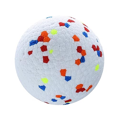 MiOYOOW Hundespielzeugball,Umweltfreundlich Welpen Kaukugel Schwimmfähige Hundekugel Spielzeug für Große Mittelgroße und Kleine Hunde von MiOYOOW