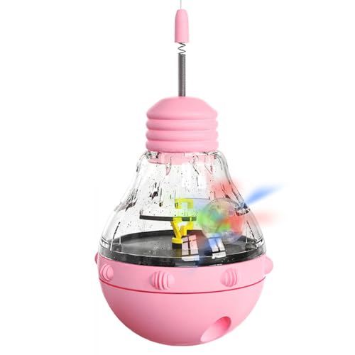MiOYOOW Leckerli Spender für Katzen Tumbler, 3 In 1 Katzen Spielzeug Katzenfutterspender Toys Tumbler, Interaktives Katzenspielzeug für das Fütterungstraining MiOYOOW Leckerli Spender für Katzen Tumbler, 3 In 1 Katzen Spielzeug Katzenfutterspender Toys Tumbler, Interaktives Katzenspielzeug für das Fütterungstraining von MiOYOOW