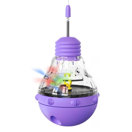 MiOYOOW Leckerli Spender für Katzen Tumbler, 3 In 1 Katzen Spielzeug Katzenfutterspender Toys Tumbler, Interaktives Katzenspielzeug für das Fütterungstraining MiOYOOW Leckerli Spender für Katzen Tumbler, 3 In 1 Katzen Spielzeug Katzenfutterspender Toys Tumbler, Interaktives Katzenspielzeug für das Fütterungstraining von MiOYOOW