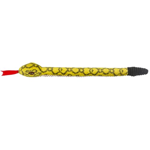 MiOYOOW Plüsch Hundespielzeug, 40cm, Plüsch Schlange für Hunde, Quietschendes Hundespielzeug, Maschinenwaschbar, Interaktives Hundespielzeug mit Geräuschgenerator für Kleine und Mittelgroße Hunde MiOYOOW Plüsch Hundespielzeug, 40cm, Plüsch Schlange für Hunde, Quietschendes Hundespielzeug, Maschinenwaschbar, Interaktives Hundespielzeug mit Geräuschgenerator für Kleine und Mittelgroße Hunde von MiOYOOW