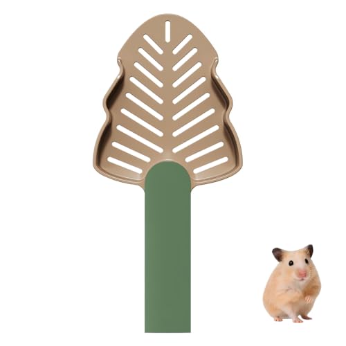 MiOYOOW Sandbad Schaufel für Hamster, Reptilien Streuschaufel, Niedliches Baumförmiges Kaninchen Sandsieb für Meerschweinchen, Chinchillas, Bartagamen, Kleintiere MiOYOOW Sandbad Schaufel für Hamster, Reptilien Streuschaufel, Niedliches Baumförmiges Kaninchen Sandsieb für Meerschweinchen, Chinchillas, Bartagamen, Kleintiere von MiOYOOW