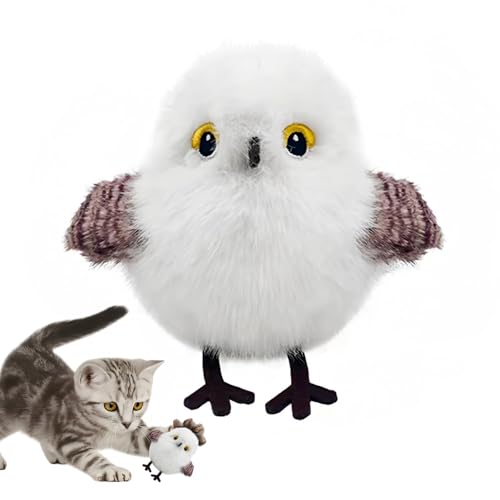 MiOYOOW Vogel Katzenspielzeug, Zwitscherndes, Elektrisches Vogelspielzeug, 3 Modi, USB-Aufladung, Automatisches Katzenspielzeug für Hauskatzen und Kätzchen MiOYOOW Vogel Katzenspielzeug, Zwitscherndes, Elektrisches Vogelspielzeug, 3 Modi, USB-Aufladung, Automatisches Katzenspielzeug für Hauskatzen und Kätzchen von MiOYOOW
