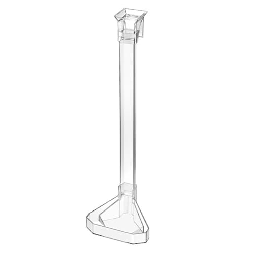 MiOYOOW Shrimp Feed Tube futterrohr Aquarium Fish Feeder Dish Set Shrimp Fish Feeder Dish Acryl Fisch Feeder Tube Glas Fisch Essen Dispenser Garnelenfutter für Aquarium von MiOYOOW