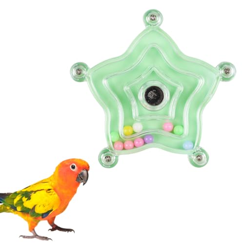 Vogelspielzeug, Papageien Drehradspielzeug, Vogel Spinner Spielzeug, Interaktives Sittich Rotationsspielzeug mit Rassel für Kleine und Mittelgroße Papageien, Unzertrennliche Vogelspielzeug, Papageien Drehradspielzeug, Vogel Spinner Spielzeug, Interaktives Sittich Rotationsspielzeug mit Rassel für Kleine und Mittelgroße Papageien, Unzertrennliche von MiOYOOW