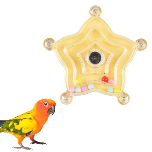 Vogelspielzeug, Papageien Drehradspielzeug, Vogel Spinner Spielzeug, Interaktives Sittich Rotationsspielzeug mit Rassel für Kleine und Mittelgroße Papageien, Unzertrennliche Vogelspielzeug, Papageien Drehradspielzeug, Vogel Spinner Spielzeug, Interaktives Sittich Rotationsspielzeug mit Rassel für Kleine und Mittelgroße Papageien, Unzertrennliche von MiOYOOW