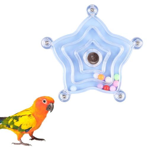 Vogelspielzeug, Papageien Drehradspielzeug, Vogel Spinner Spielzeug, Interaktives Sittich Rotationsspielzeug mit Rassel für Kleine und Mittelgroße Papageien, Unzertrennliche Vogelspielzeug, Papageien Drehradspielzeug, Vogel Spinner Spielzeug, Interaktives Sittich Rotationsspielzeug mit Rassel für Kleine und Mittelgroße Papageien, Unzertrennliche von MiOYOOW
