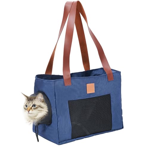 Weiche Katzentragetaschen, Hundetragetasche, Kratzfeste Katzen Reisetasche mit Seitlichem Loch für Katzen und Hunde Bis zu 4 kg Weiche Katzentragetaschen, Hundetragetasche, Kratzfeste Katzen Reisetasche mit Seitlichem Loch für Katzen und Hunde Bis zu 4 kg von MiOYOOW