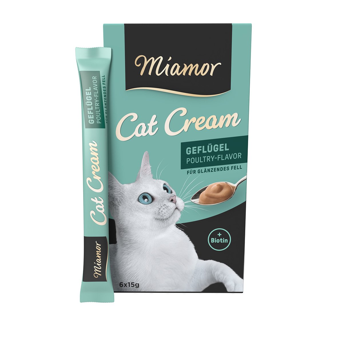 Miamor Cat Cream Geflügel 11x6x15g Miamor Cat Cream Geflügel 11x6x15g von Miamor