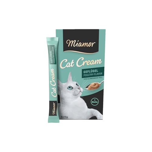 Miamor Cat Cream Geflügel-Cream 11x6x15g von Miamor