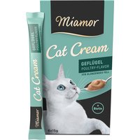 Miamor Cat Cream Geflügel-Cream - 66 x 15 g von Miamor