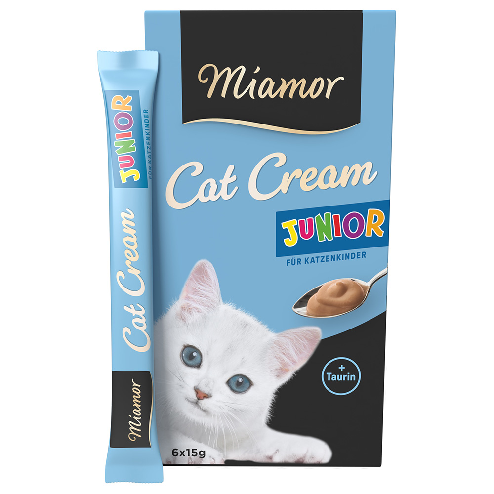 Miamor Cat Cream Junior-Cream - 6 x 15 g von Miamor