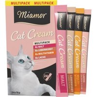 Miamor Cat Cream Vielfalt Multipack 24x16g Miamor Cat Cream Vielfalt Multipack 24x16g von Miamor