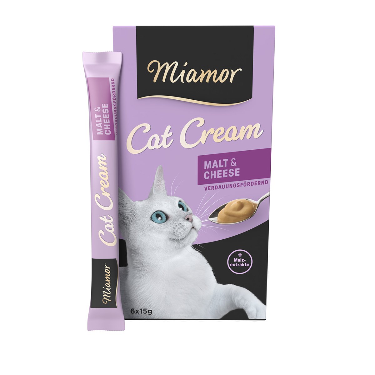 Miamor Cat Cream Malt & Cheese 6x15g von Miamor