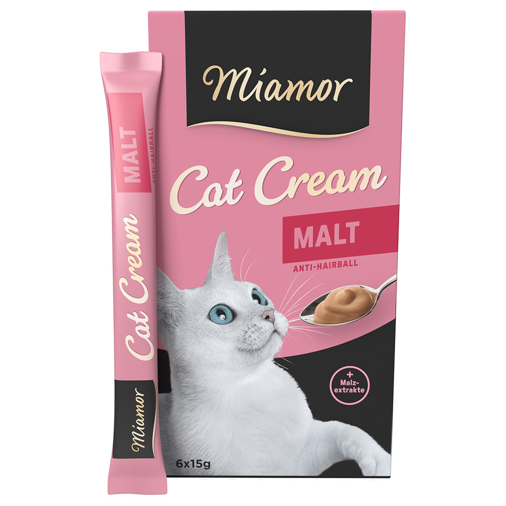 Miamor Cat Snack Malt-Cream - Sparpaket 24 x 15 g von Miamor
