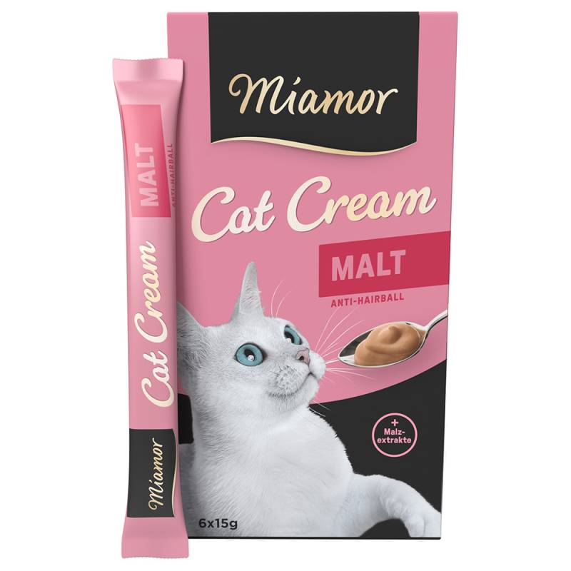 Miamor Cat Snack Malt-Cream - Sparpaket 66 x 15 g von Miamor