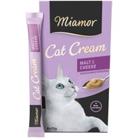 Miamor Cat Snack Malt Cream mit Käse 66x15g von Miamor