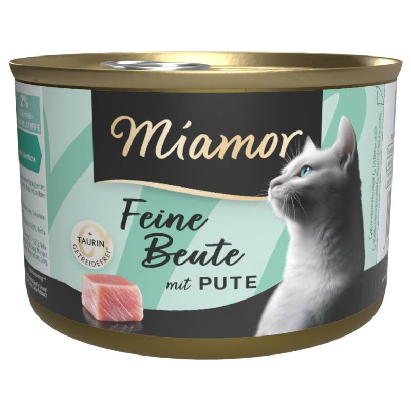 Miamor Feine Beute 12 x 185 g - Pute von Miamor