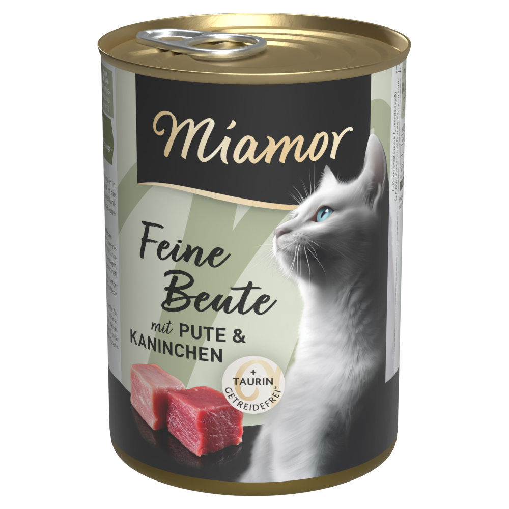 Miamor Feine Beute 12 x 400 g - Pute & Kaninchen Miamor Feine Beute 12 x 400 g - Pute & Kaninchen von Miamor