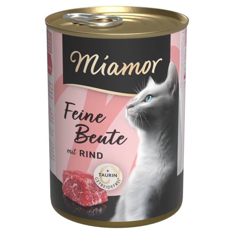 Miamor Feine Beute 12 x 400 g - Rind von Miamor