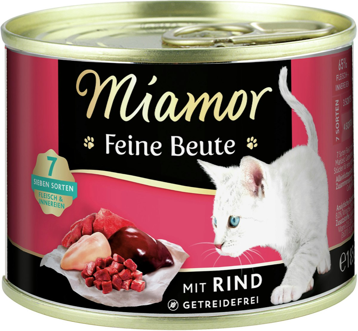 Miamor Feine Beute 185g Dose Katzennassfutter von Miamor