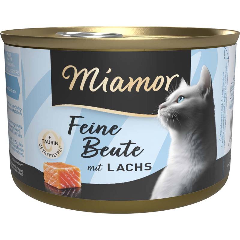 Miamor Feine Beute Lachs 12x185g von Miamor