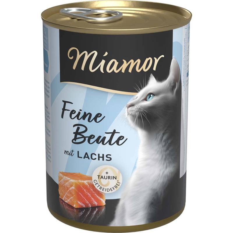 Miamor Feine Beute Lachs 12x400g von Miamor