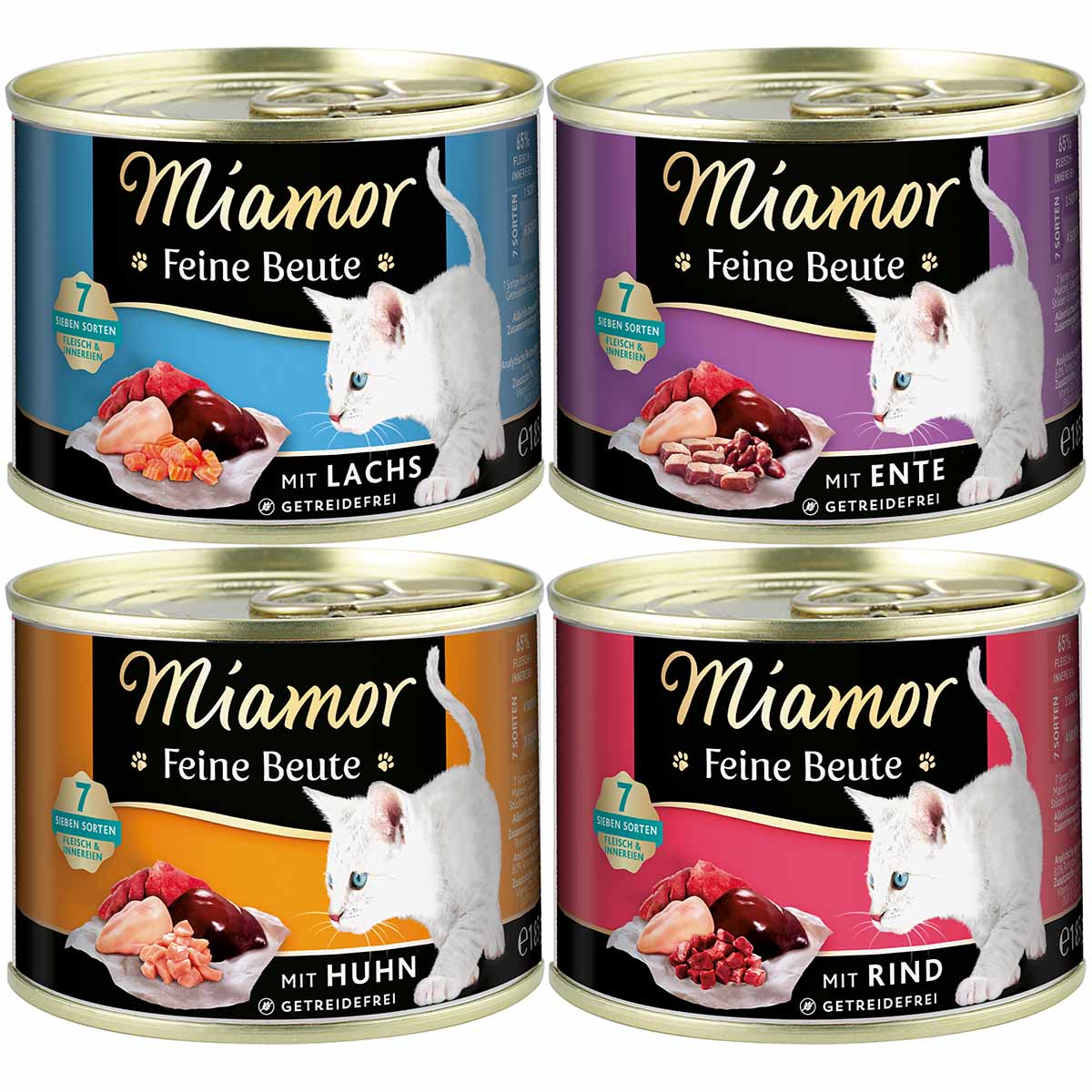 Miamor Feine Beute Mixpaket 48x185g von Miamor