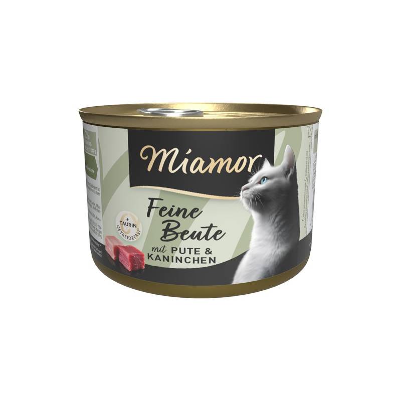 Miamor Feine Beute Pute & Kaninchen 12x 185g von Miamor
