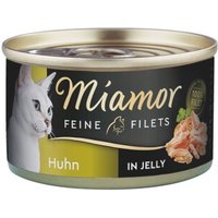 Miamor Feine Filets in Jelly Huhn 24x100 g von Miamor