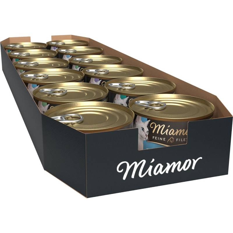 Miamor Feine Filets in Jelly 48x185g Mixpaket von Miamor