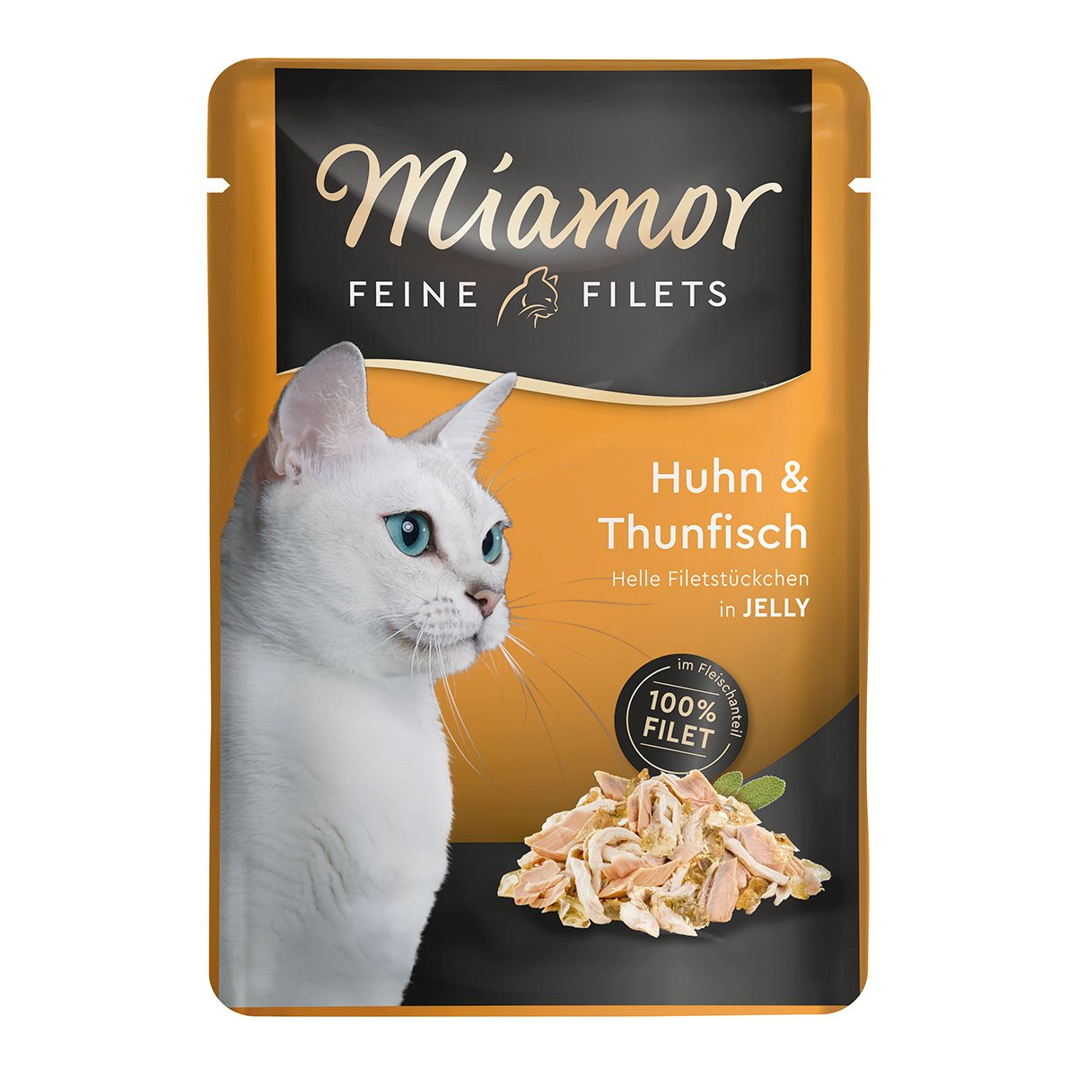 Miamor Feine Filets Huhn und Thunfisch im Frischebeutel 24x100g von Miamor