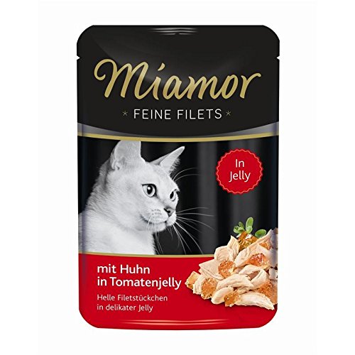Miamor | Feine Filets Huhn & Tomate | 24 x 100 g von Miamor