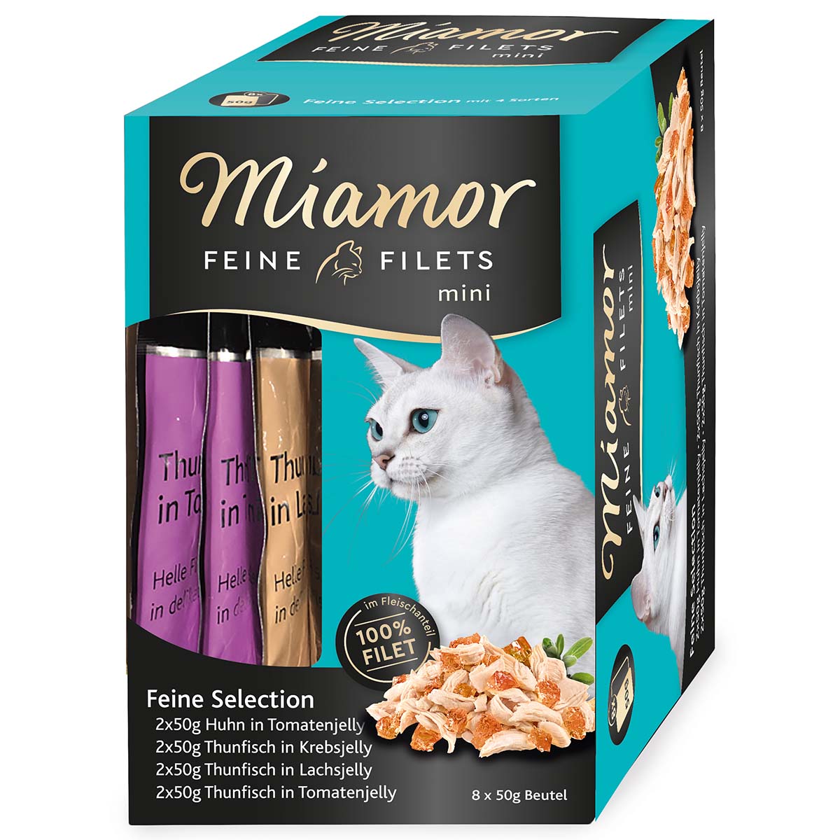 Miamor Feine Filets Mini Multibox Feine Selection 8x50g Miamor Feine Filets Mini Multibox Feine Selection 8x50g von Miamor