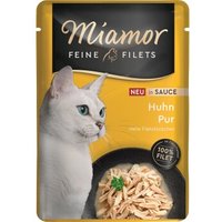 Miamor Feine Filets Nassfutter Katze Adult in Sauce Huhn 24x100 g Miamor Feine Filets Nassfutter Katze Adult in Sauce Huhn 24x100 g von Miamor