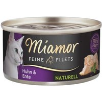 Miamor Feine Filets Naturelle Huhn & Ente 24x80 g von Miamor