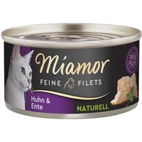 Miamor Feine Filets Naturelle Huhn und Ente 24x80 g von Miamor