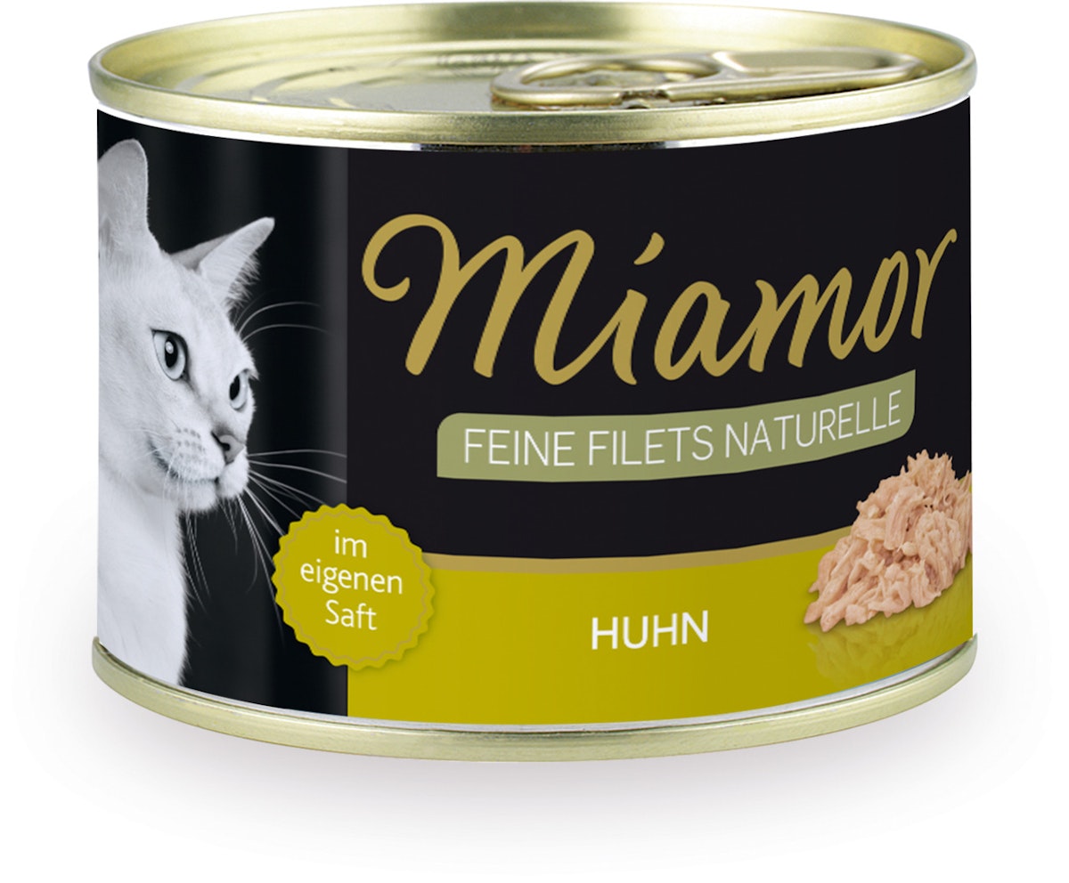 Miamor Feine Filets Naturelle 156g Dose Katzennassfutter von Miamor