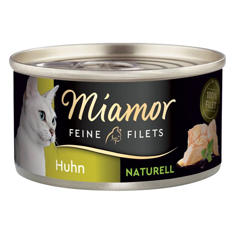 Miamor Feine Filets Naturelle 6 x 80 g - Huhn Pur von Miamor