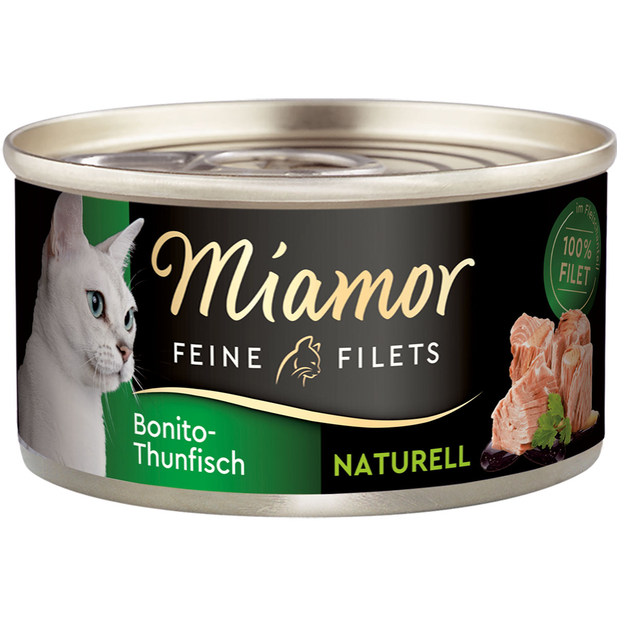 Miamor Feine Filets Naturelle Bonito-Thunfisch 48x80g von Miamor