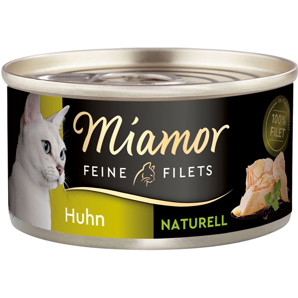 Miamor Feine Filets Naturelle Huhn Pur 80g Dose 24x80g von Miamor