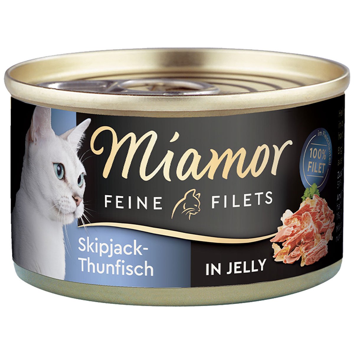 Miamor Feine Filets Skipjack-Thunfisch in Jelly 24x100g von Miamor