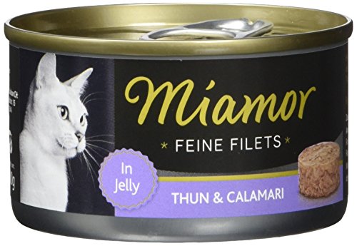 Miamor Feine Filets Thun & Calamari 24x100g von Miamor