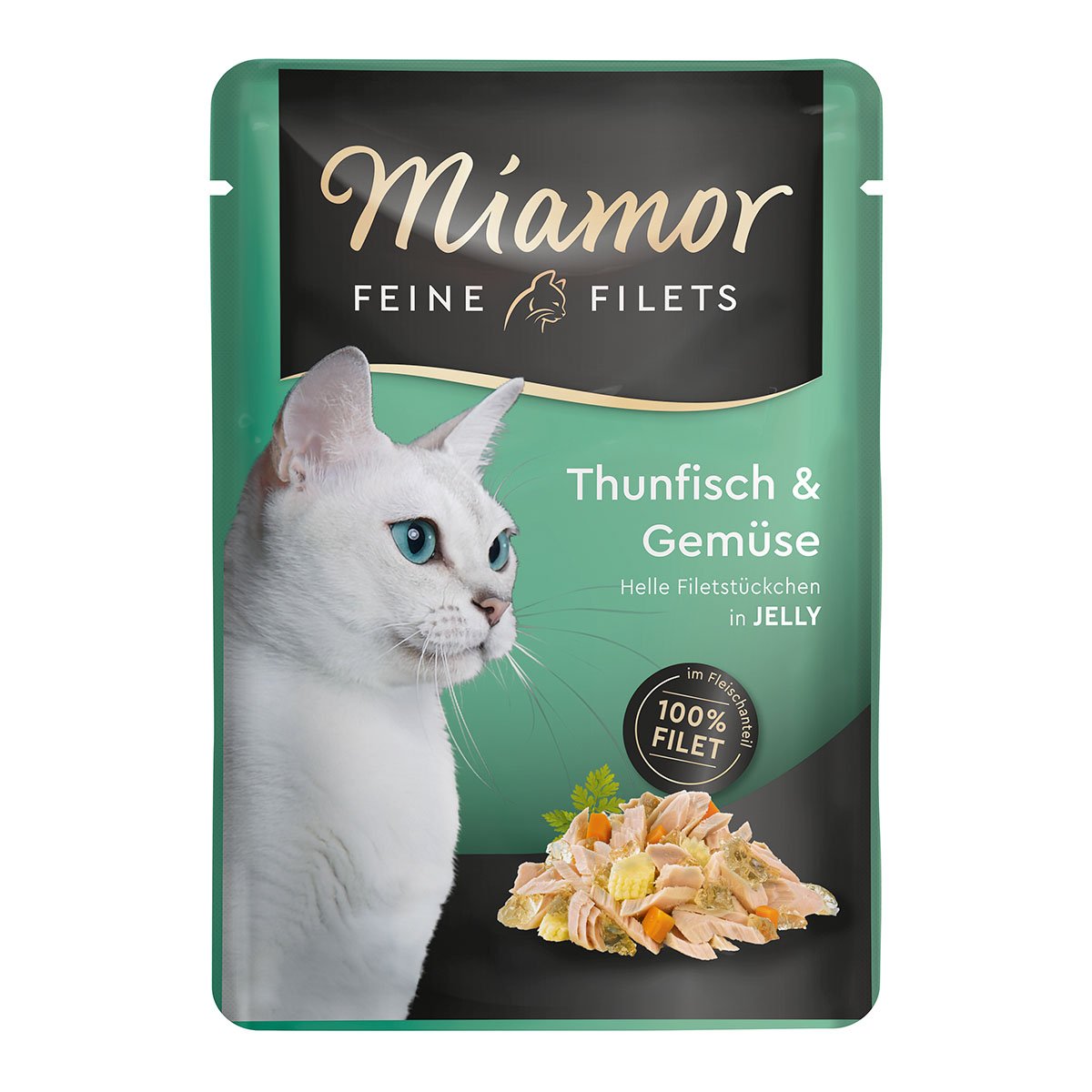 Miamor Feine Filets Thunfisch und Gemüse im Frischebeutel 48x100g von Miamor