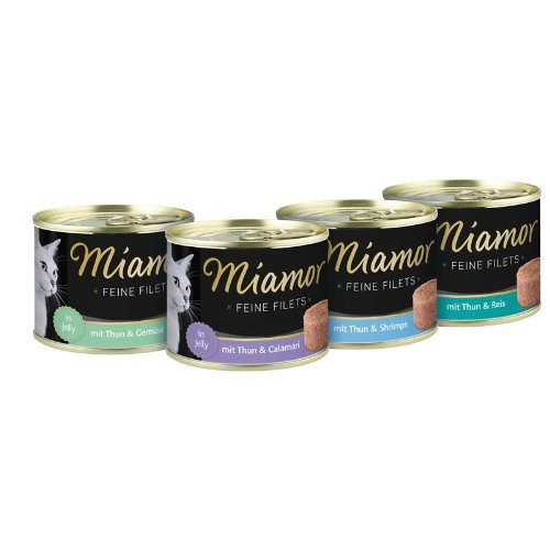 Miamor | Feine Filets Thunfisch & Reis | 12 x 185 g von Miamor