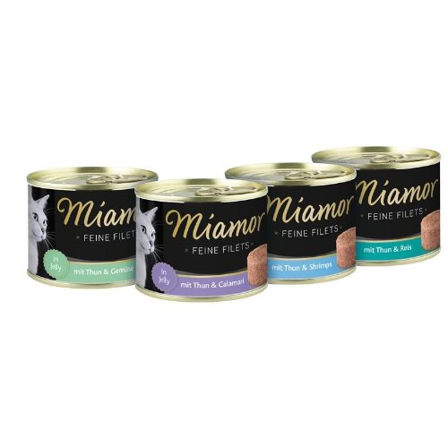 Miamor Feine Filets 185g Thunfisch & Shrimps von Miamor