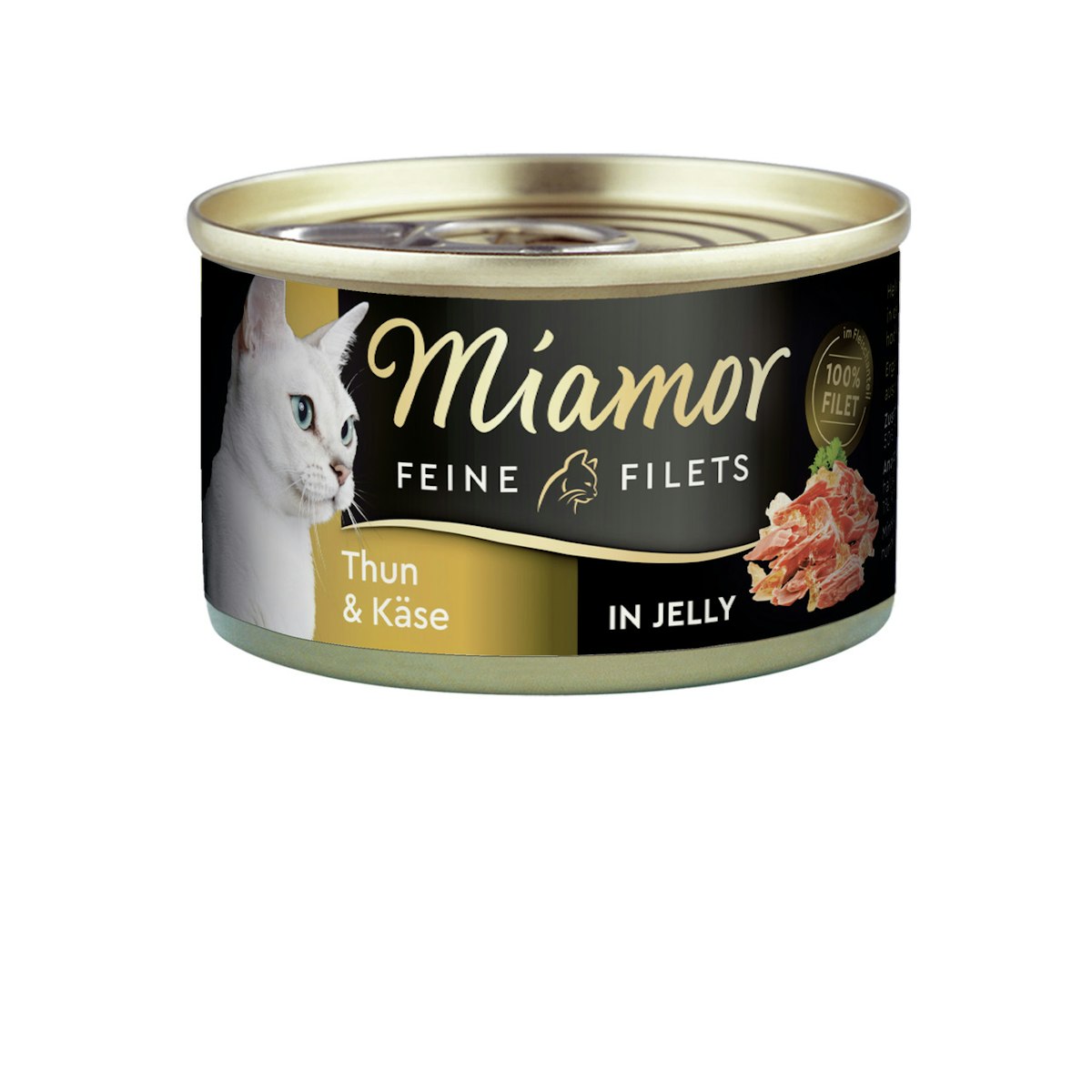 Miamor Feine Filets in Jelly 100g Dose Katzennassfutter von Miamor